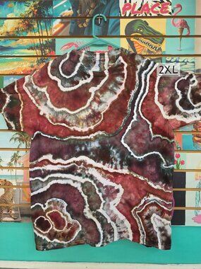 Unisex Hand-Dyed Tie Dye Tee_2XL